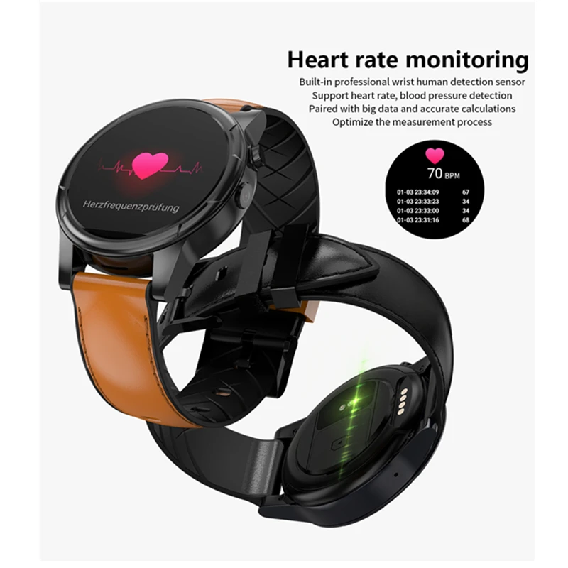 Новый X361 4g Смарт часы Для мужчин Android 7 1 3 gb + 32 ГБ IP67 Водонепроницаемый Bluetooth Smartwatch