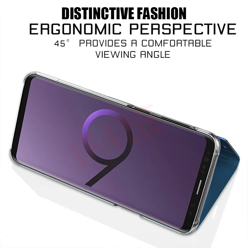 Роскошный чехол с откидной крышкой на 360 градусов для Samsung Galaxy A5 A7 J5 J7 2017 S7 Edge S8 S9 Plus