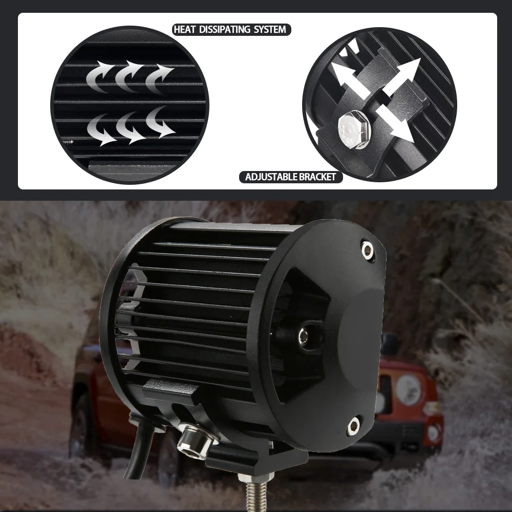 Светильник ная панель 9D 2 шт. 4 дюйма 12 в 24 в|bar led|bar led lightbar bar |