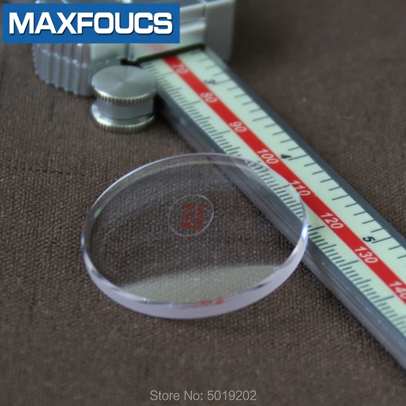 Flat 3.0mm Watch Glass Sapphire Replacement Thick in Diameters 30mm-39.5mm Round Transparent 1 Pieces