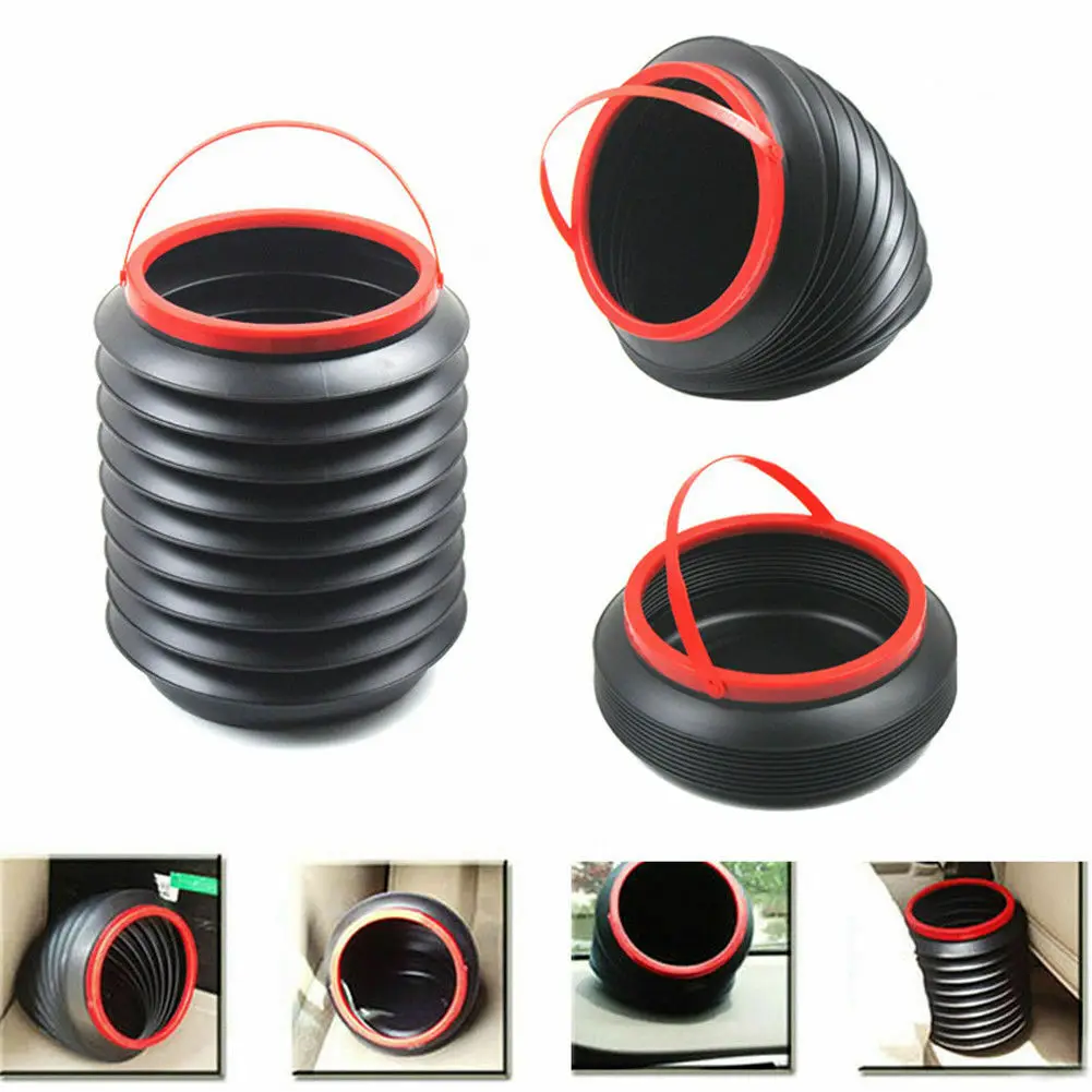 Горячий автомобиль авто мусорное ведро мусорный ящик держатель складной