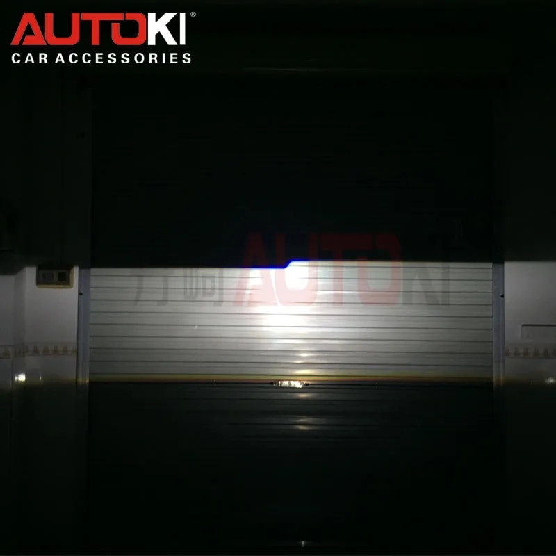 Autoki обновление супер 3.0 дюйма металлический bi xenon объектив проектора использование H1 ксеноновая лампа для автомобильных фар