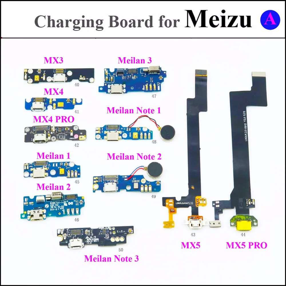 ChengHaoRan Micro гибкий usb зарядный порт кабель для ремонта Запчасти Meizu MX3 MX4 MX5 MX Pro Meilan Note