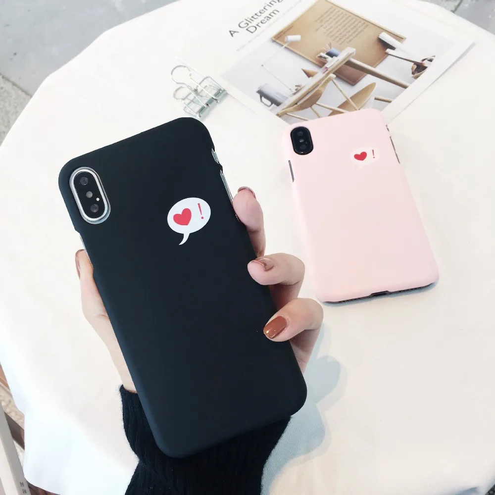 Чехол для телефона Dialog Box Love heart с половинной упаковкой IPhone 6 Xs MAX XR 6s7 8 plus