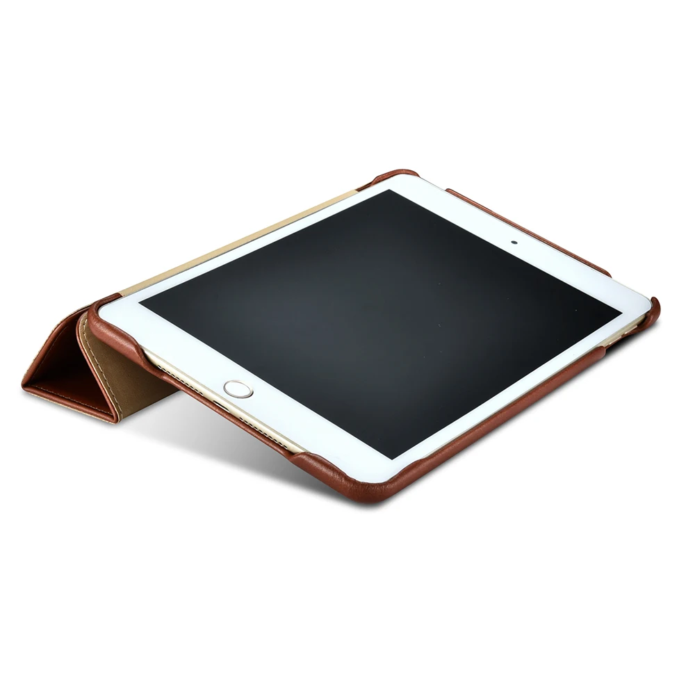 Чехол Icarer для ipad Mini 5 винтажный кожаный смарт чехол Ультратонкий 2019|Чехлы