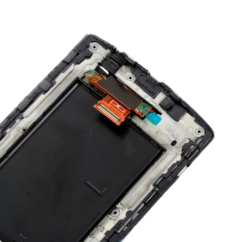Оригинальный черный ЖК дисплей 5 дюйма 2560x1440 LG G4 H815 с кодирующий преобразователь