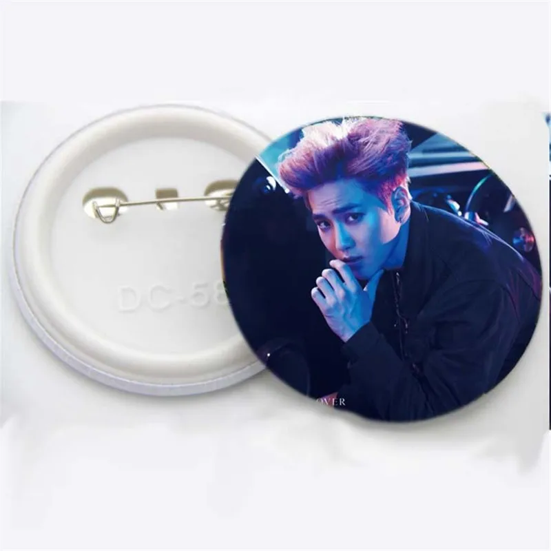 Значок Kpop EXO [подходит] брошь на грудь Рождественский подарок Baekhyun Sehun Chanyeol