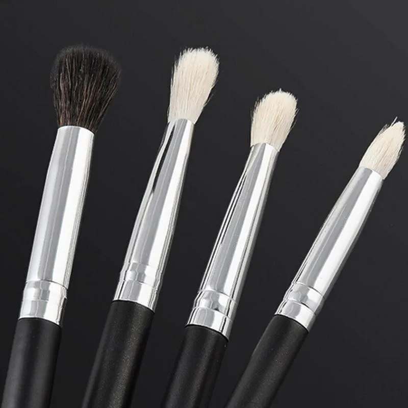 4 шт./компл. новые модные кисти для макияжа пудра основа тени век подводка глаз