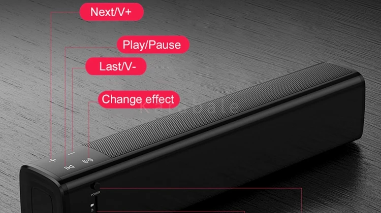20 Вт SL-1000s супер бас Bluetooth динамик 4400 мАч батарея мощный беспроводной звуковой ящик сабвуфер динамик с микрофоном