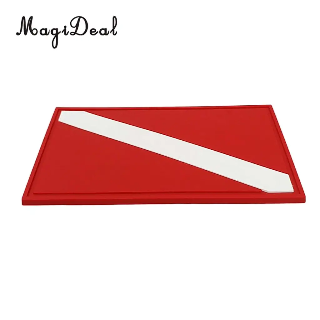 Прочный подводного плавания флажок погружения вышитые железа/пришить патч + ПВХ