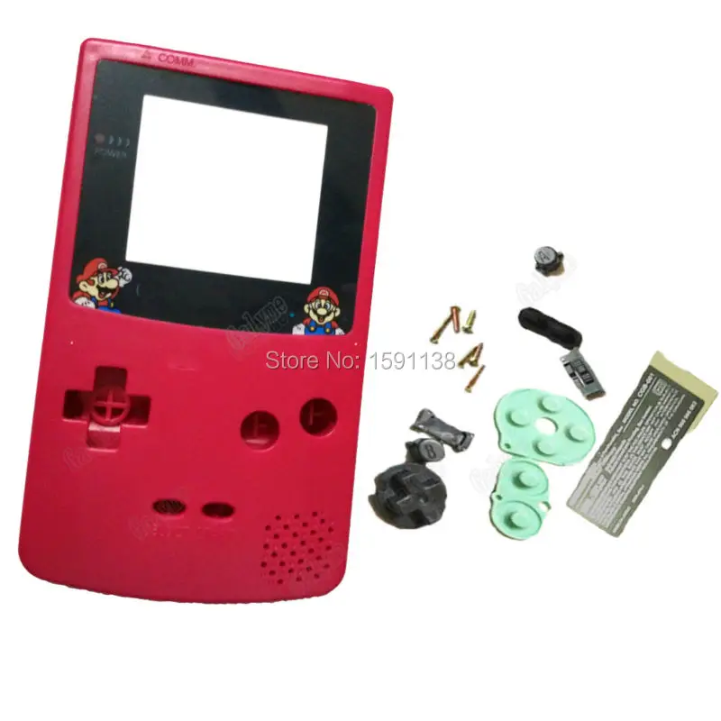 Оригинальный чехол розово-Красного цвета со специальным экраном и объективом с