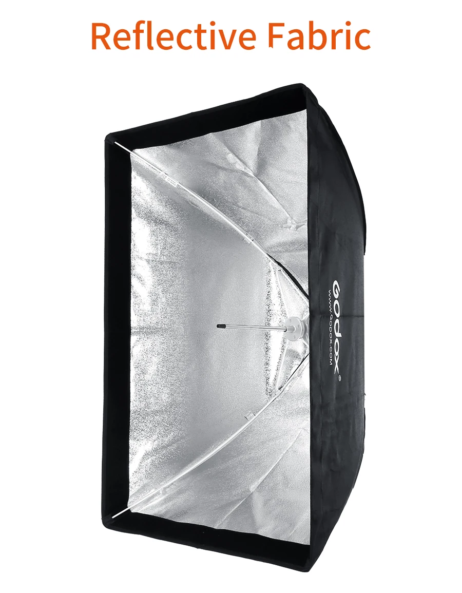 Godox SB-UE 80*120 см 31 ''X 47'' складной портативный Зонт Bowens прямоугольный софтбокс Bowens крепление для студийная вспышка Speedlite