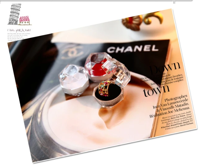 60 шт. коробка для колец|jewelry packaging|jewelry packingring box |