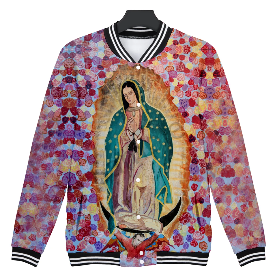 Мужские Бейсбольные куртки Our Lady of Занг 3D женские/мужские Модные осенние в стиле