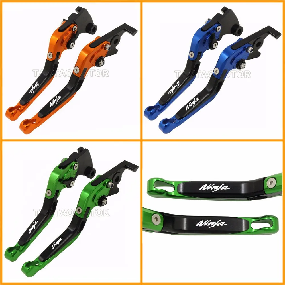 CK CATTLE KING CNC для KAWASAKI NINJA 250/300 2013-2016 аксессуары мотоциклов регулируемые Складные