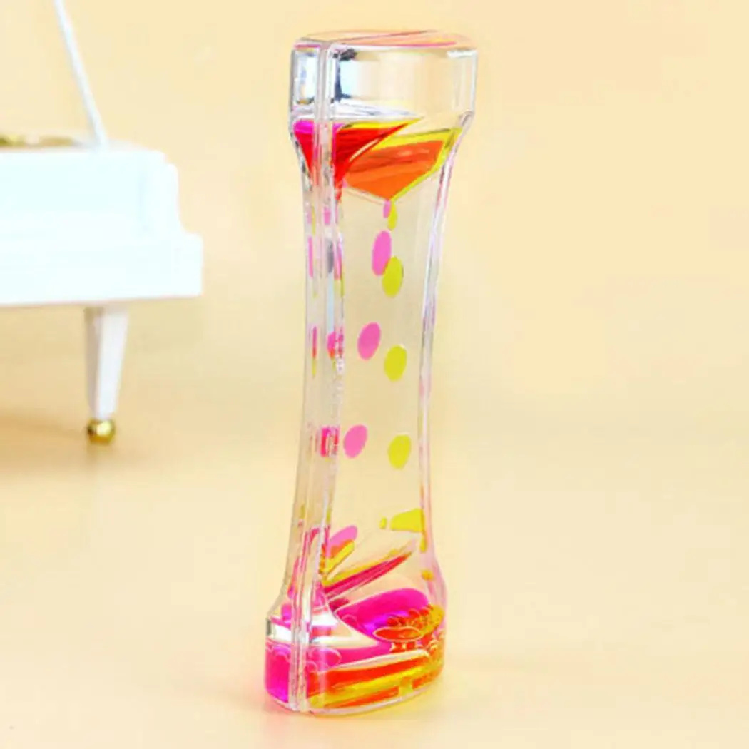 Масляная Успокаивающая плавающая цветная микс Иллюзия таймер двойное жидкое