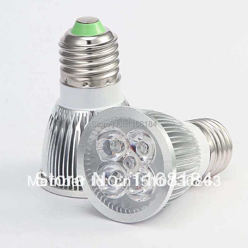 Светодиодные лампы полного спектра для выращивания растений 15 Вт E27 светодиодная