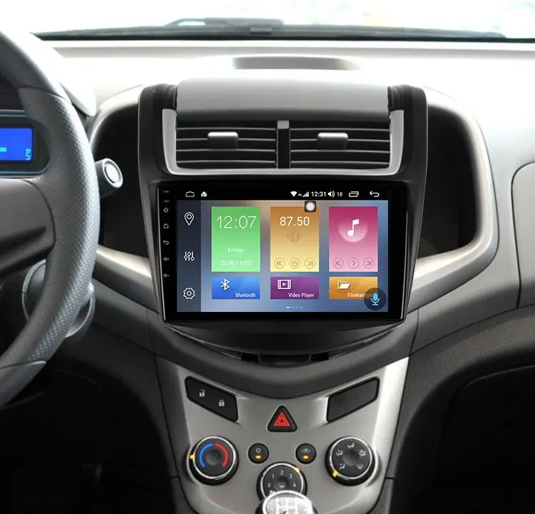 9 дюймов Android 8 0 мультимедиа радио плеер GPS навигация для Chevrolet AVEO 2011