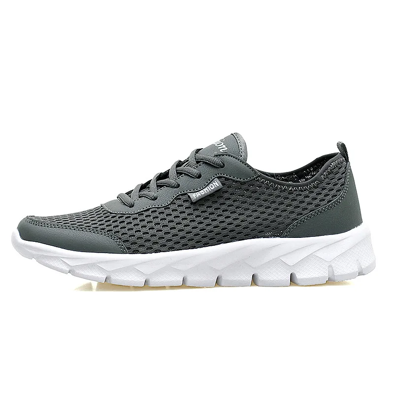 Fashion lightweight casual shoes men's Fly Weave high quality sports breathable Tenis lace outdoor | Обувь