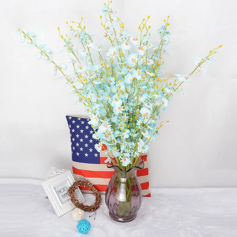 Сельский стиль Европейский симулятор посадки зимний жасмин для гостиной