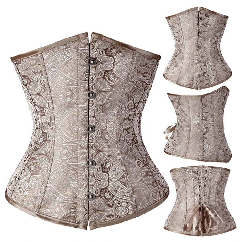 Корсет женский в готическом стиле цвет ассортименте бюстье тренажер для талии |