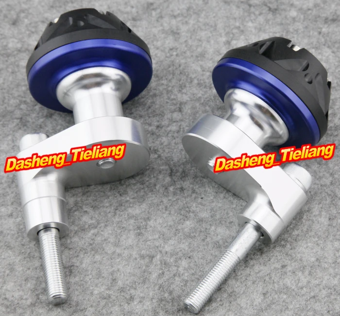 Для Yamaha YZF R6 мотоциклетные рамки ползунки протектор Crash 2008 2009 2010 2011 2012 синий цвет