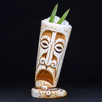 530ml hawaii ceramic tiki mug creative porcelain beer wine mug cup