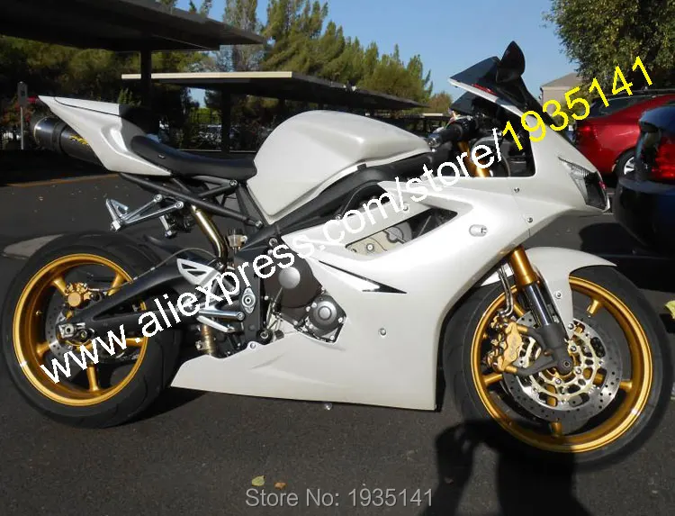 

For Triumph Daytona 675 Fairing 2006-2008 Daytona675 06-08 Full White Bodyworks Motorcycle Fairing (Injection molding)