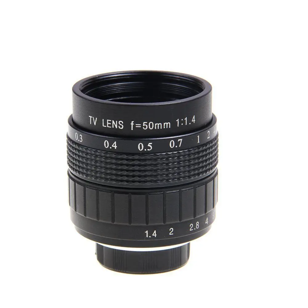 Крепление для камеры видеонаблюдения FUJIAN 50 мм f/1 4 C объектив f1.4 + бленда