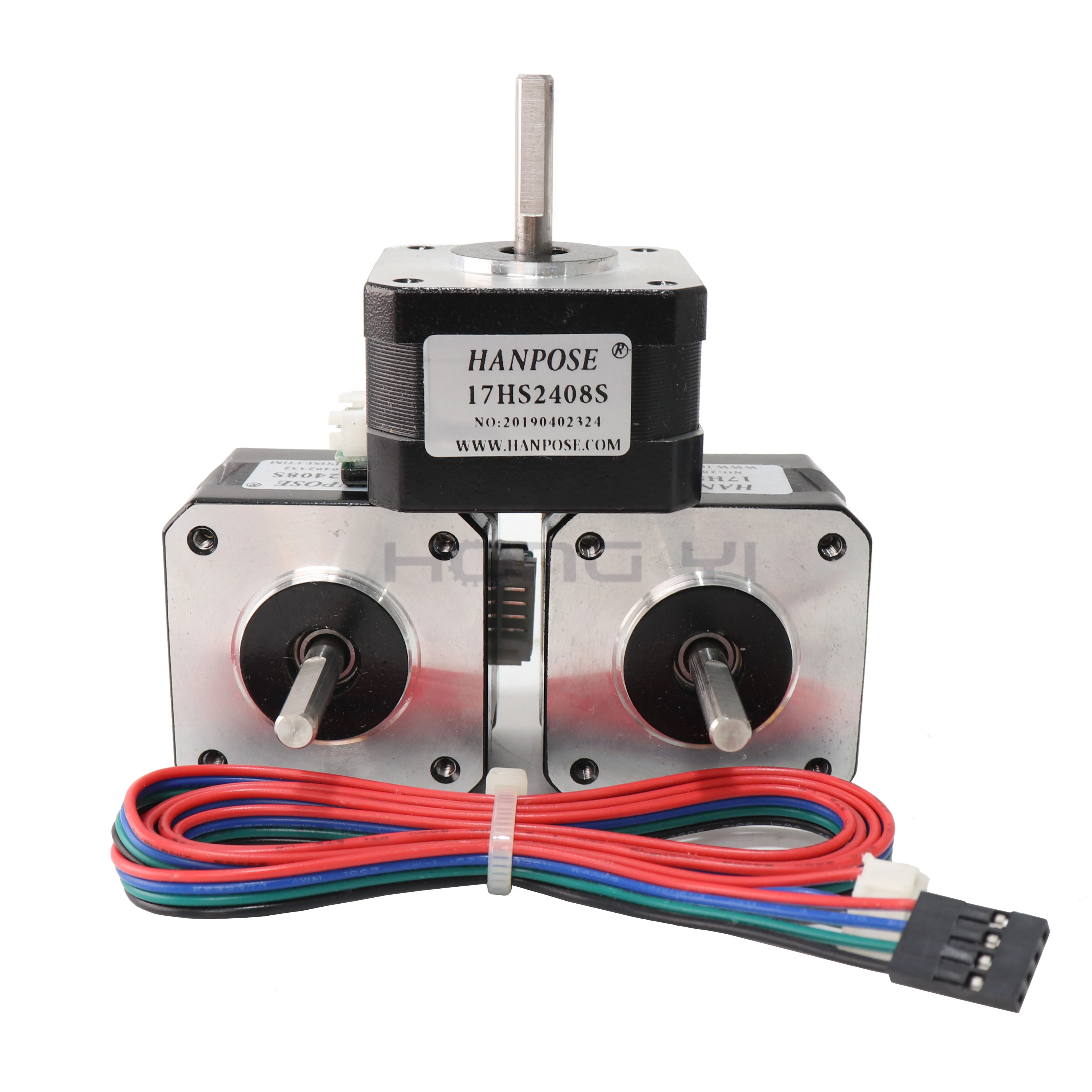 

10PCS Nema17 Motor 17HS2408S 4-lead Nema 17 Stepper Motor 42 motor 42BYGH 0.6A for 3D printer CNC