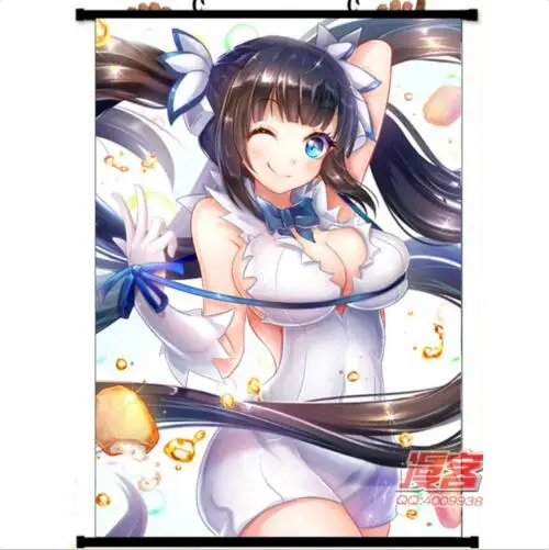 Аниме плакат украшения дома японский ищет мультфильм встреча в подземелья ли