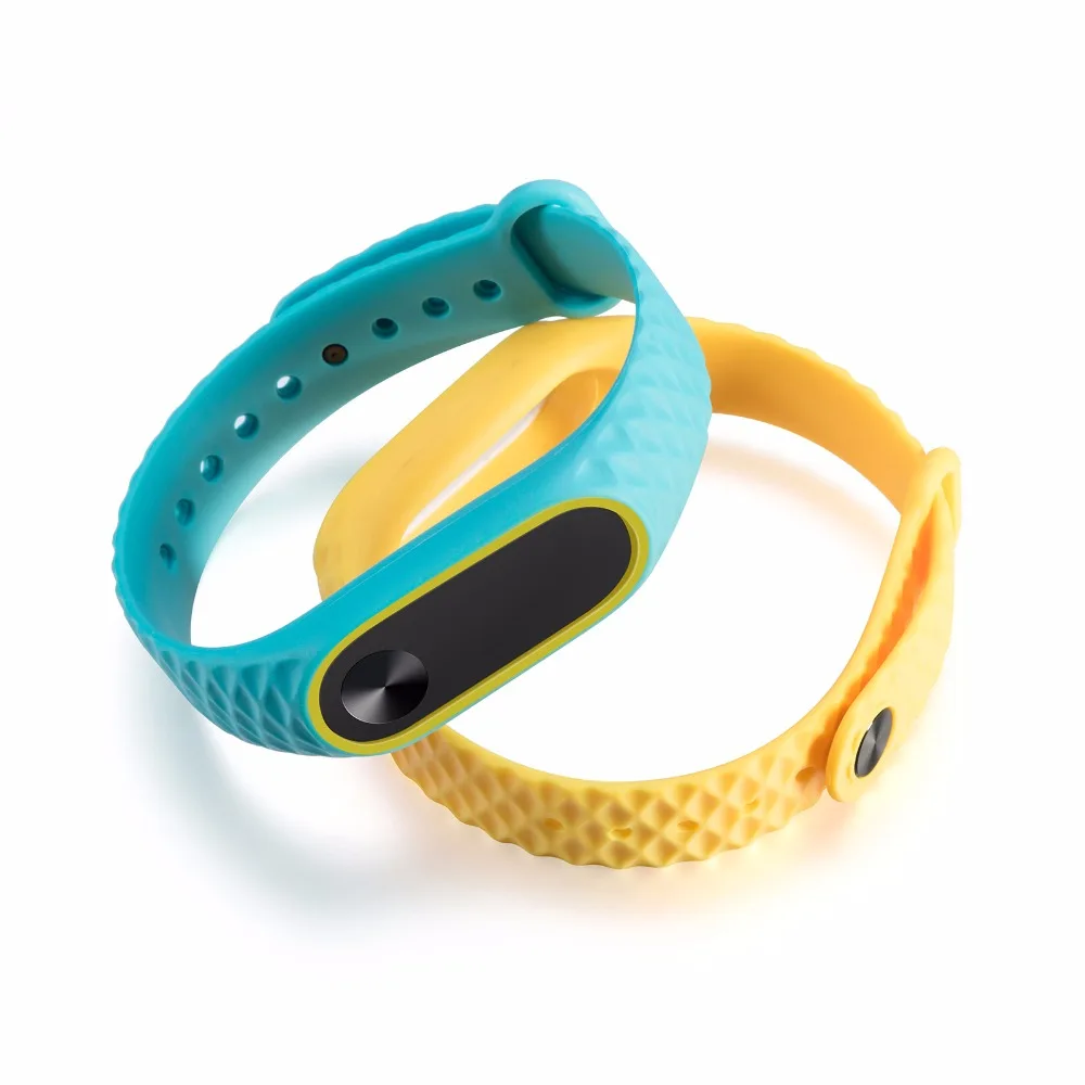 Xiaomi mi браслет 2 ремешок для Band цветной сменный смарт аксессуары band