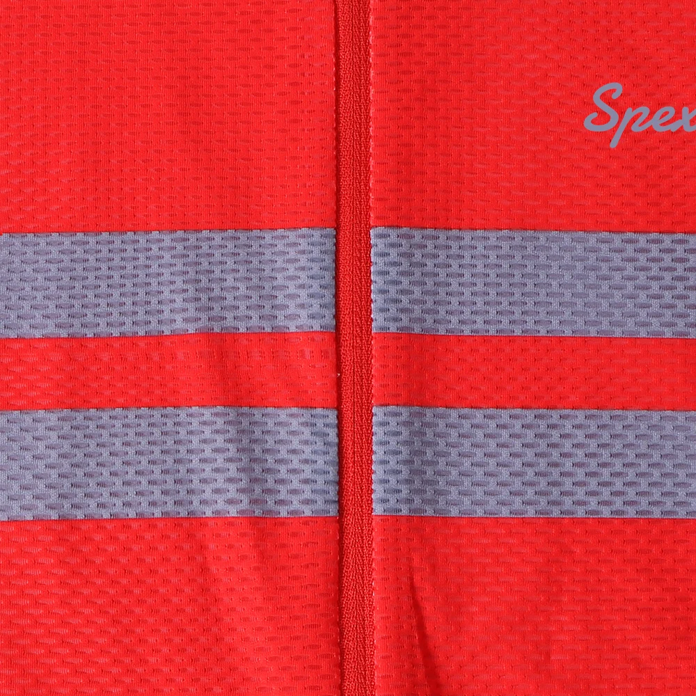 Легкий спортивный костюм SPEXCEL для велоспорта с коротким рукавом и сеткой fabirc Racing