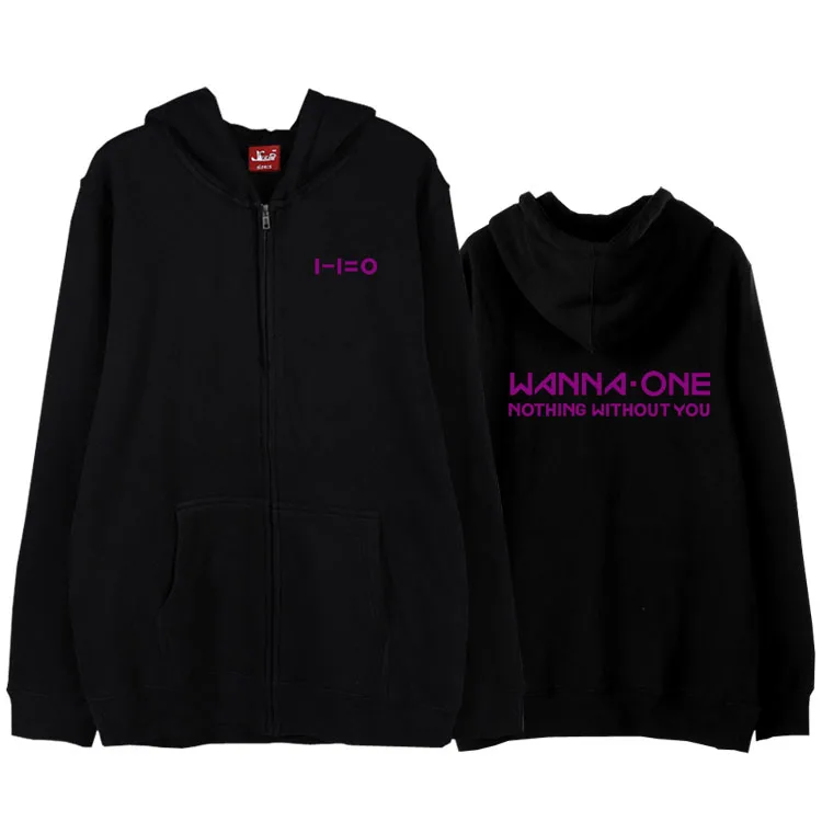 

Новое поступление, толстовка с капюшоном на молнии с надписью want one 1-1 = 0