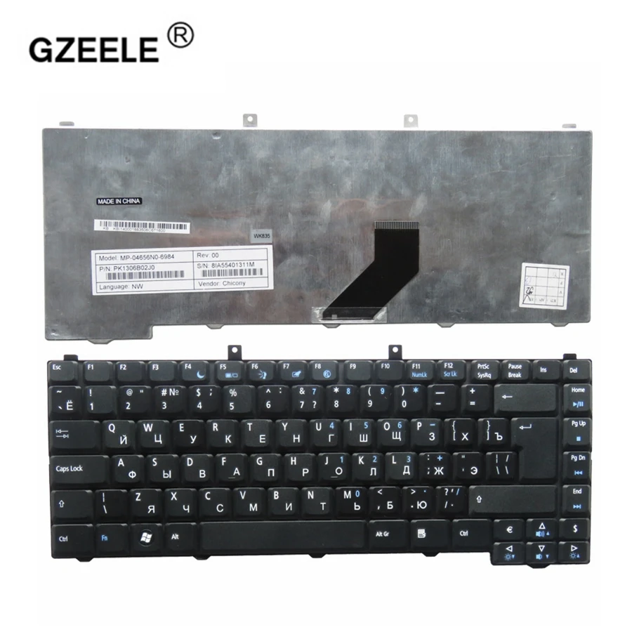 Новая клавиатура QH GZEELE для ноутбука Acer Aspire 1670 1672 3102 3030 3100 3650 3600 3690 3692 3693 5101 5102 5103 5100