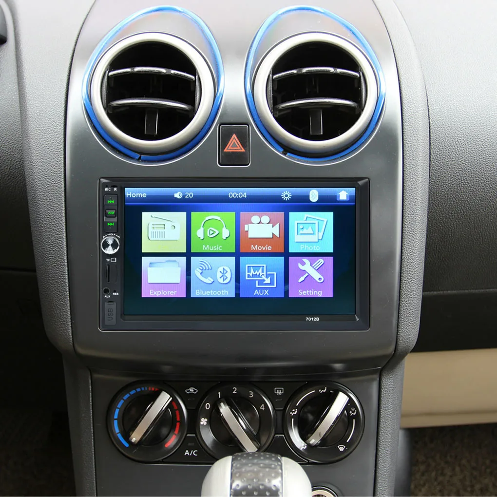 Автомагнитола 2Din 7012B MP5-плеер с mp5-плеером FM-радио USB цифровой сенсорный экран Bluetooth