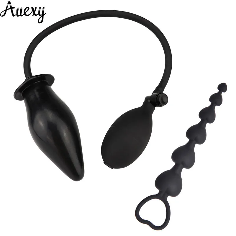 AUEXY надувные анальные пробки дилататор секс-игрушки продукция Анальная пробка