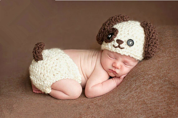 Детская коллекция одежды для фотосъемки новорожденных в помещении креативные