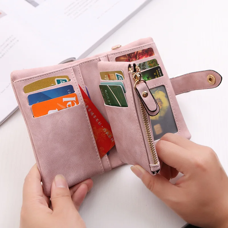 Модный женский кошелек из искусственной кожи дизайнерский Дамский бумажник на