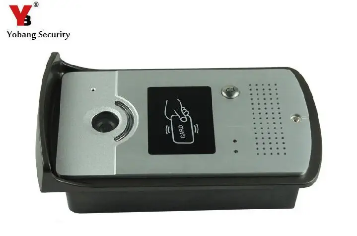

Yobang Security Metal Case Outdoor Unit Device For Wired Video Door Phone Outdoor IR Camera No Screen Door Camera for Apartment