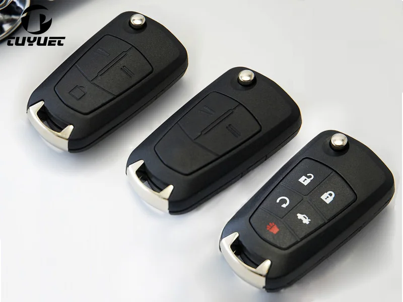 Replacement 2 3 5 Buttons Flip Folding Remote Key Shell for Opel Astra A + Vectra Zafira Omega Car Blanks Case | Автомобили и