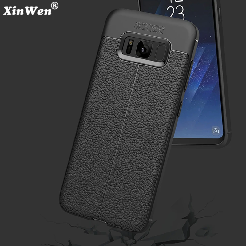 XinWen роскошный силиконовый чехол на заднюю панель телефона для samsung galaxy s8 s 8 plus