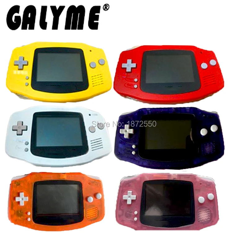 5 шт./лот, Новое поступление, подходит для игры BoyGBA SP для мальчика Advance SP, сменный корпус, оболочка, объектив для экрана, 11 цветов на выбор, чехол