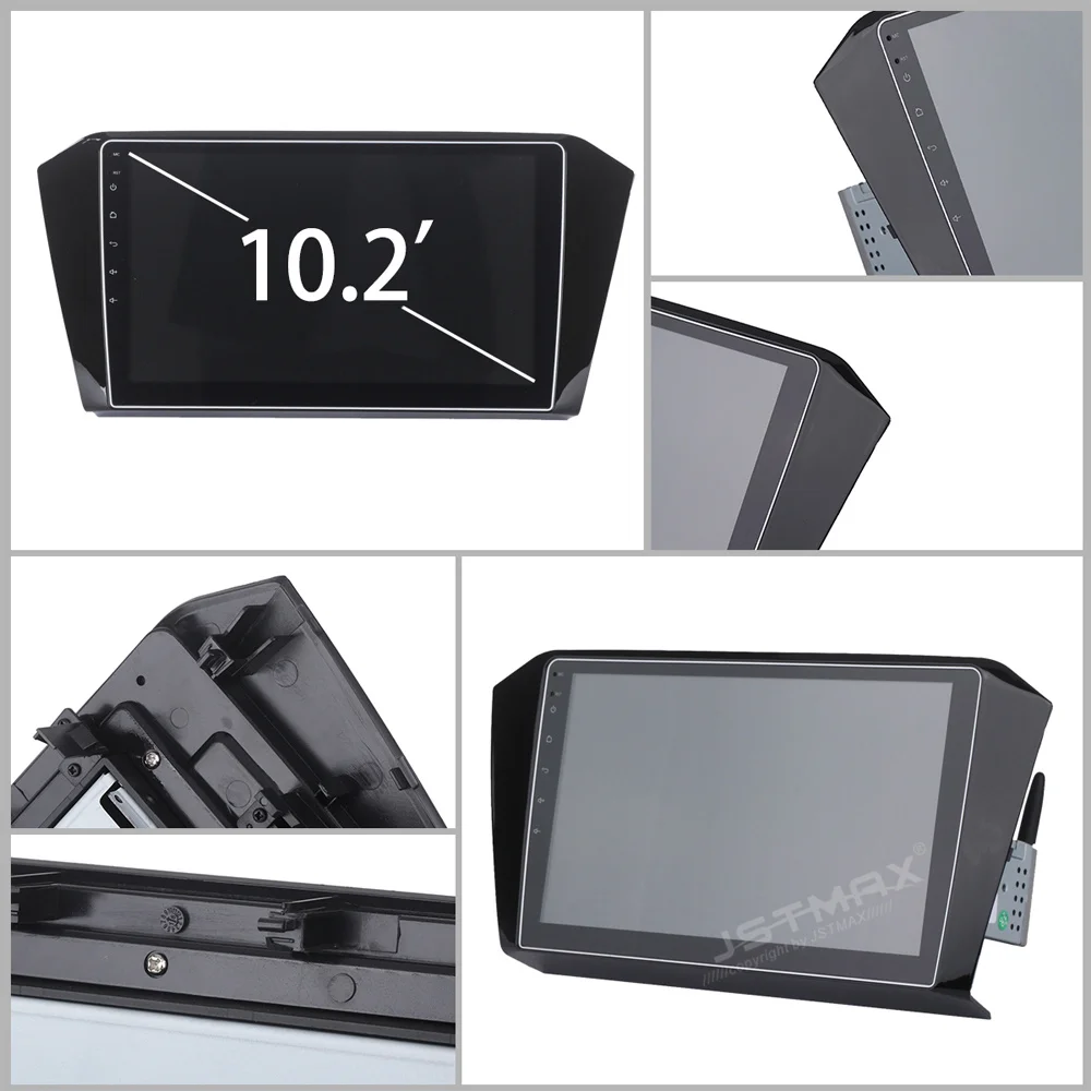 JSTMAX 10 2 "Android 8 0 автомобильный dvd-плеер для VW Passat 2015 2016 2017 gps navi Octa Core 4 ГБ 32 авто