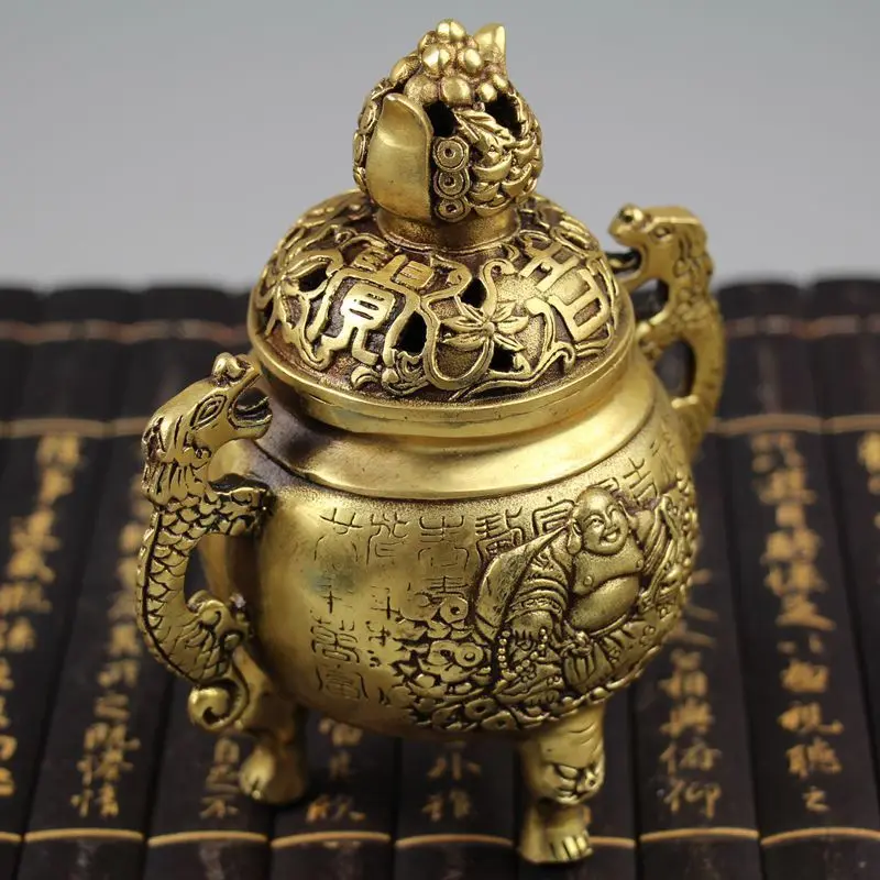 Archaize домашняя латунная курительная печь в спальне Будда благовония