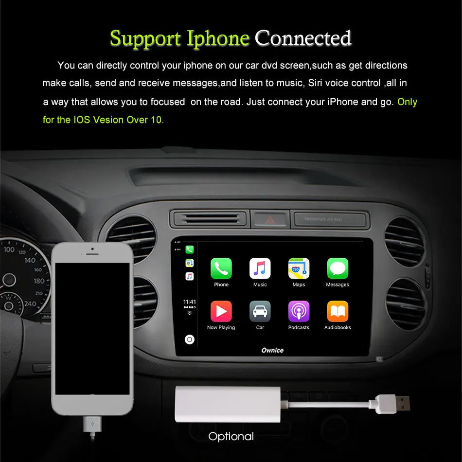 Ownice C500 Universal 2 din Android 6.0 Octa 8 Core Car DVD player GPS Wifi BT Radio 2GB RAM 32GB ROM 4G SIM LTE Network | Автомобили и