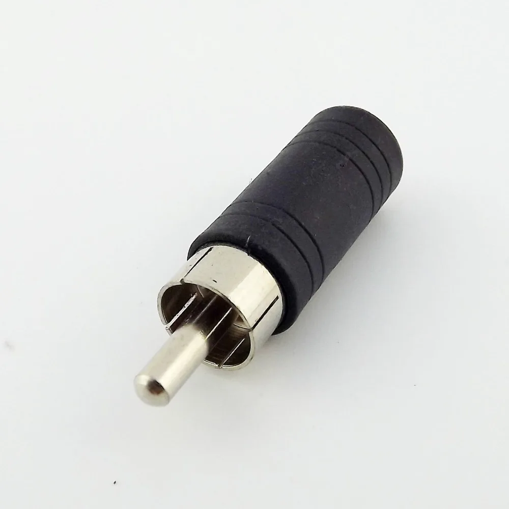 10 шт. RCA штекер 3 5 мм 1/8 &quotЖенский Моно аудио AV адаптер Разъем конвертер|plug 3.5mm|plug