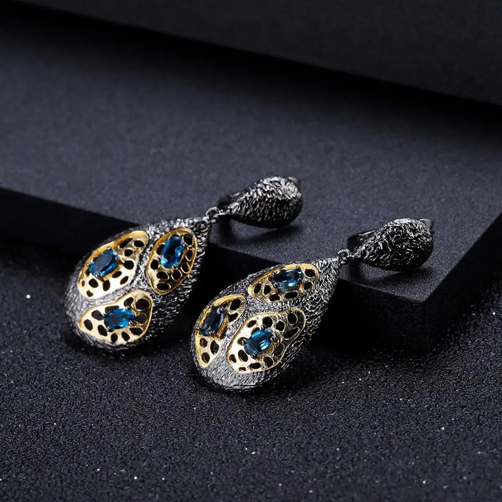 GEM'S BALLET 1.26Ct натуральный родолит Гранат 925 серебро оригинальный ручной работы