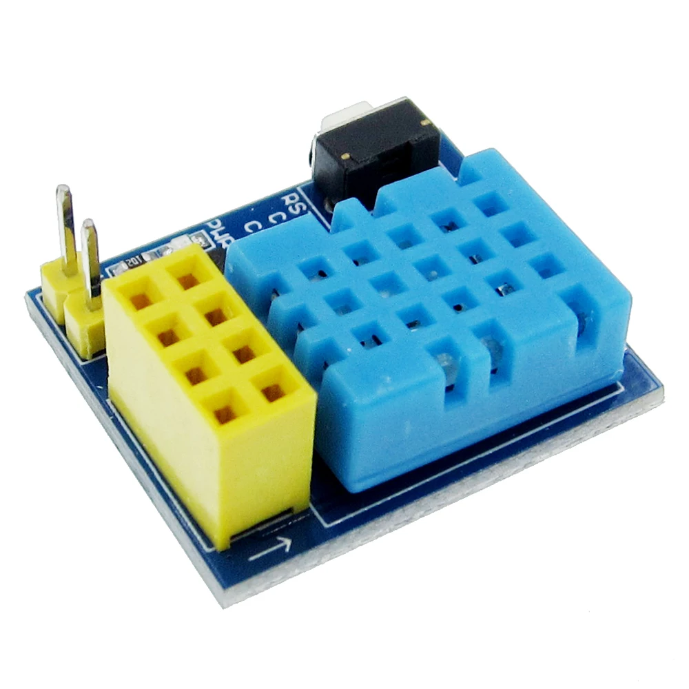 10 шт./лот ESP8266 ESP 01 01S DHT11 модуль датчика температуры и влажности esp8266 Wifi NodeMCU умный