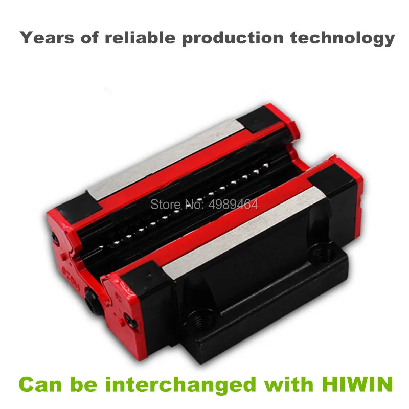 20 мм 2 шт. линейная направляющая HGR20 от 650 до 1000 Запчасти для ЧПУ и 4 HGH20CA или HGW20CC